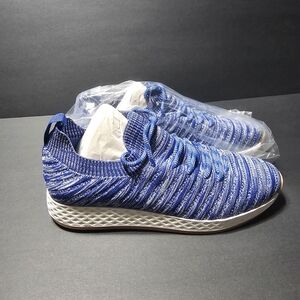 Urban Sport Blue Knit Sneakers By J/SLIDES
